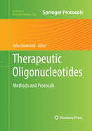 Therapeutic Oligonucleotides: Methods and Protocols