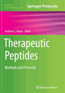Therapeutic Peptides: Methods and Protocols