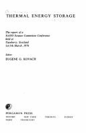 Thermal Energy Storage