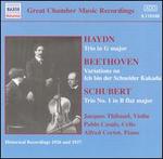Thibaud, Casals & Cortot Perform Haydn, Beethoven & Schubert