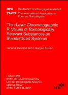 Thin-layer Chromatographic Rf Values of Toxicologically Relevant Substances on Standardized Systems: Report