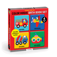 Things That Go Color Magic Bath Book Set