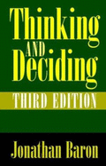 Thinking and Deciding