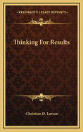 Thinking for Results