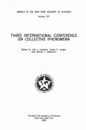 Third International Conference on Collective Phenomena