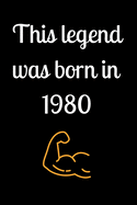 This legend was born in 1980