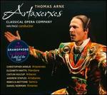 Thomas Arne: Artaxerxes
