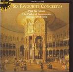 Thomas Arne: Six Favourite Concertos