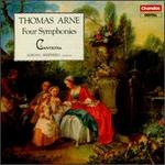 Thomas Augustine Arne: Four Symphonies