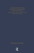 Thomas Chatterton: Early Sources and Responses