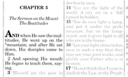 Thompson Chain Reference Bible-NASB