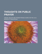Thoughts on Public Prayer