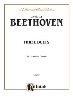 Three Duets: Clarinet & Bassoon - Beethoven, Ludwig Van (Composer)