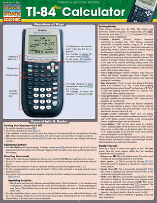 Ti 84 Plus Calculator - Yablonsky, Ken