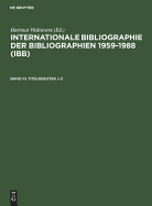 Titelregister J-Z