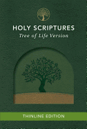 Tlv Thinline Bible, Holy Scriptures, Grove/Sand, Tree Design Duravella