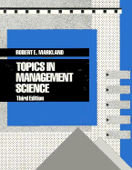 Topics in Management Science