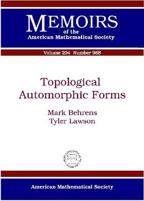 Topological Automorphic Forms - 