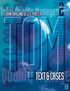 Total Quality Management: Text and Cases
