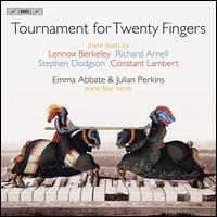 Tournament for Twenty Fingers - Emma Abbate (piano); Julian Perkins (piano)