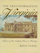 Transformation of Virginia, 1740-1790