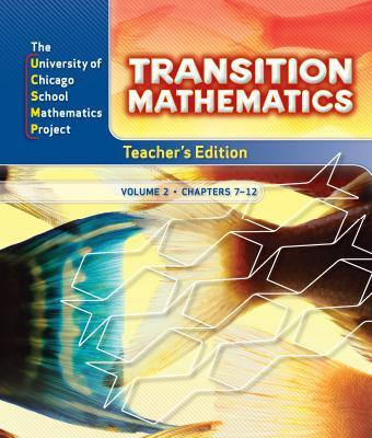 Transition Mathematics: Teacher's Edition Volume 2 - UCSMP