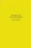 Transition to an Ordinal Metaphysics