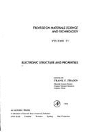 Treatise on Materials Science and Technology: Electronic Structure and Properties