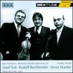 Trio Recital 1973: Beethoven, Mendelssohn Bartholdy