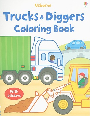 Trucks & Diggers Coloring Book - Ever, Claire (Designer)
