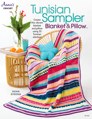 Tunisian Sampler Blanket & Pillow - Strong, Rohn