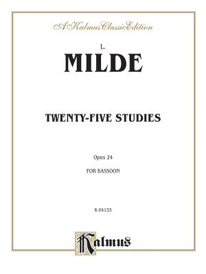 Twenty-Five Studies - Milde, Ludwig (Composer)