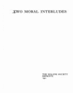 Two Moral Interludes - Happ�, Peter (Editor)