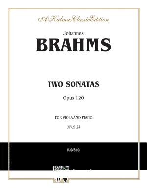 Two Sonatas, Op. 120 - Brahms, Johannes (Composer)
