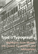 Type & Typography: Highlights from Matrix - Randle, John, Brigadier (Introduction by), and Berry, John (Introduction by)