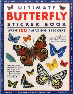 Ultimate Butterfly Sticker Book: With 100 Amazing Stickers - Armadillo (Creator)