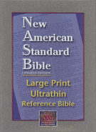Ultrathin Reference Bible Large Print-NASB
