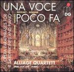 Una Voce Poco Fa: Opera Paraphrases for 4 Saxophones and Piano