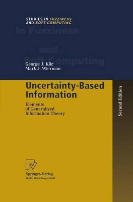 Uncertainty-Based Information - Klir, George
