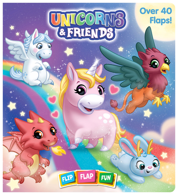 Unicorns & Friends Flip Flap Fun Book - Phidal Publishing (Creator)