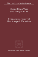 Uniqueness Theory of Meromorphic Functions