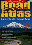 United States, Canada, Mexico Road Atlas: Large Scale - Large Type