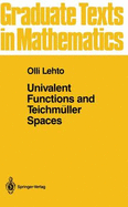 Univalent Functions and Teichma1/4ller Spaces