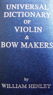 Universal dictionary of violin and bow makers
