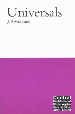 Universals - Moreland, J P
