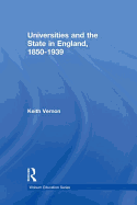 Universities and the State in England, 1850-1939
