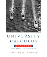 University Calculus: Elements with Early Transcendentals