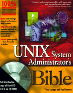 UNIX System Administrator's Bible - LePage, Yves, and Iarrera, Paul