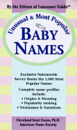 Unusual and Most Popular Baby Names