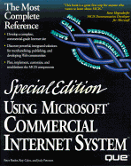 Using Microsoft Commercial Internet System